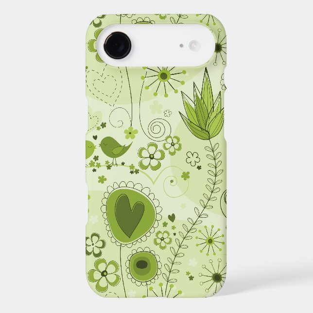 Whimsical Garden in Green Samsung Galaxy S Case (Back)