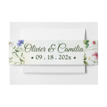 Whimsical Garden Wild Flower Summer Wedding