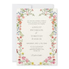 Whimsical Garden Wildflower Wedding QR Code