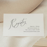 Whimsical Gender Neutral Baby Registry