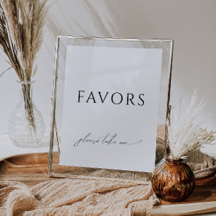 Whimsical Gender Neutral Baby Shower Favours Sign