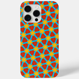 Whimsical Geometric Pattern iPhone 15 Pro Max Case