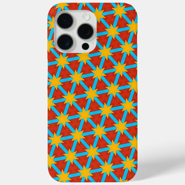 Whimsical Geometric Pattern Case-Mate iPhone Case (Back)