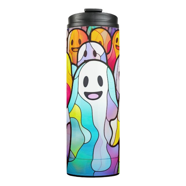 Whimsical Ghosts Thermal Tumbler (Front)