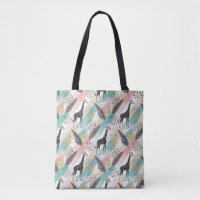 Whimsical Giraffe Polka Dot Pattern – Pastel
