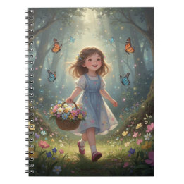 Whimsical Girl Notebook