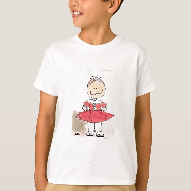 whimsical girl shirt (Front)
