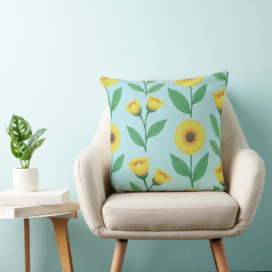 Whimsical Glee Bloom Cushion