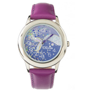 Whimsical Glitter Mermaid Beachy Under the Sea  Watch