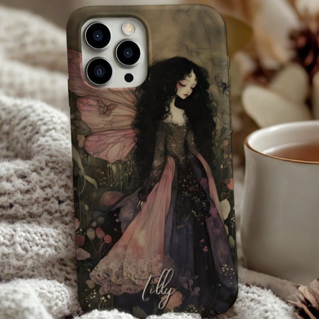 Whimsical Gothic Fairy Dark Fantasy Personalised Case-Mate iPhone Case (Creator Uploaded)