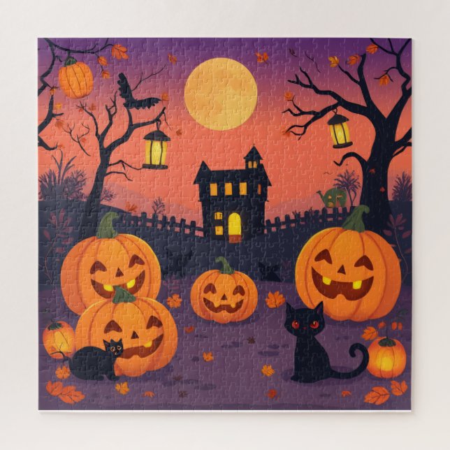 Whimsical Halloween Puzzle  (Vertical)