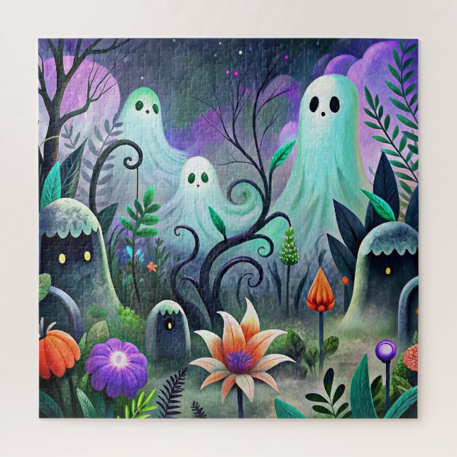 Whimsical Halloween Puzzle (Vertical)