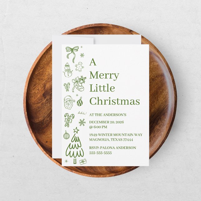 Whimsical Hand Drawn Doodle Green  (Creator Uploaded)