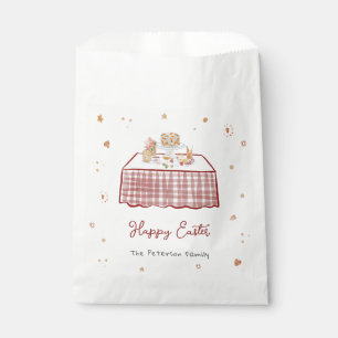 Whimsical Hand Drawn Happy Easter Favour Bag