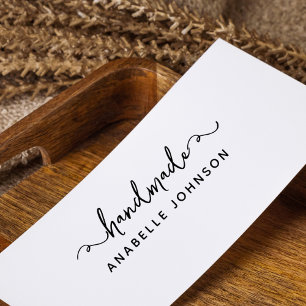 Whimsical Hand-written Handmade Custom Name Hobby Self-inking Stamp