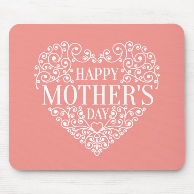 Whimsical Happy Mother's Day | Mousepad (Front)