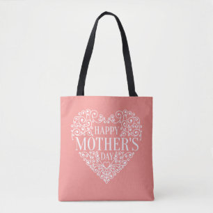 Whimsical Happy Mother's Day Tote Bag