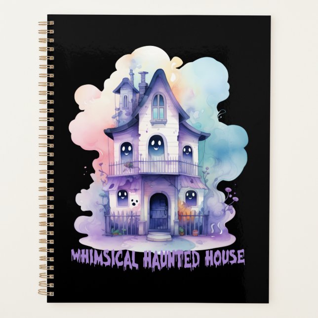 Whimsical Haunted House Planner (Front)