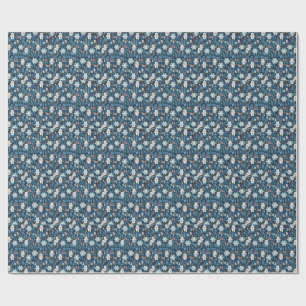 Whimsical Holiday Wrapping Paper Flat Sheet