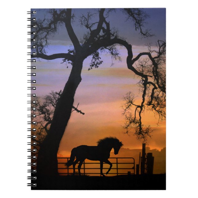 Whimsical Horse Notebook (Front)