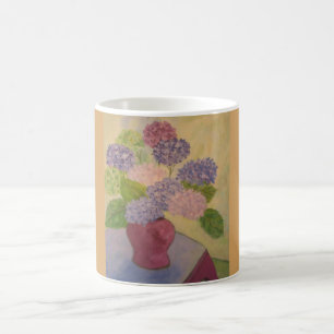 Whimsical Hydrangea Coffee Mug