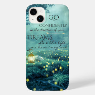 Whimsical Inspiring Dreams Quote Case-Mate iPhone 14 Plus Case