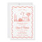 Whimsical Italian Doodle Wedding Rehearsal Dinner