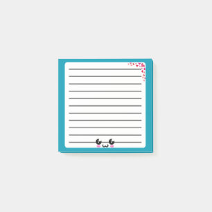 Whimsical Kawaii Post-It Notepad