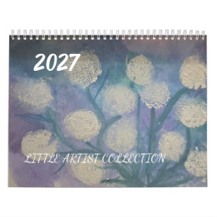 ​Whimsical Kids Art 2027 Colourful Cute Drawings Calendar