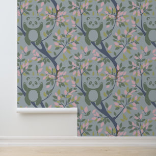 Whimsical Koala Dreams: Pastel Wallpaper