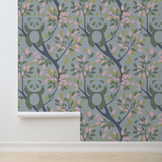 Whimsical Koala Dreams: Pastel Wallpaper