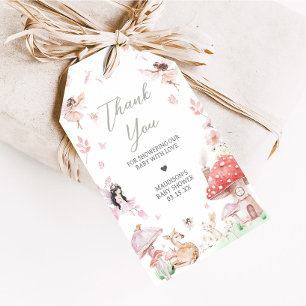 Whimsical Little Fairy Baby Shower Favour Tags