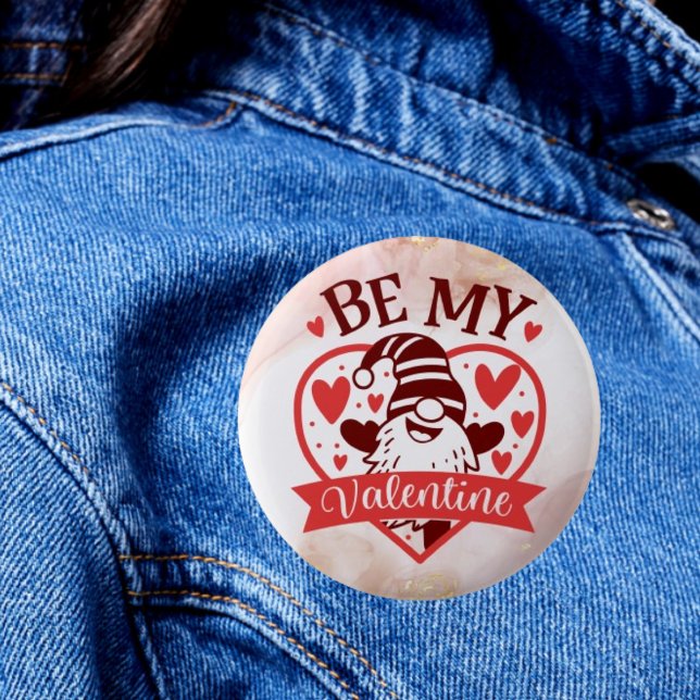 Whimsical Love: Be My Valentine Button (Creator Uploaded)