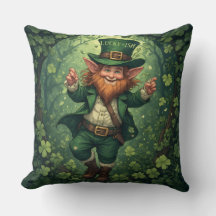 Whimsical Lucky-ish Leprechaun Lush Forest Nursery