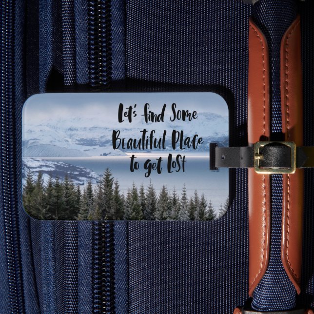 Whimsical Luggage Tag (Front Insitu 4)