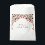 Whimsical Luxury Ivory Floral Style Border Wedding Favour Bag<br><div class="desc">Beautiful Invitation to celebrate Special occasions and festivals comes with digital and E-invitation as per your request. We would love to replicate our designs to make multiple products like rsvp cards, labels envelopes, and more. Customisation is available for ready to print on request at info@shamaurcreatif@gmail.com. Look Forward to hearing from...</div>