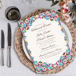 Whimsical Luxury Ivory Floral Style Border Wedding Invitation<br><div class="desc">Beautiful Invitation to celebrate Special occasions and festivals comes with digital and E-invitation as per your request. We would love to replicate our designs to make multiple products like rsvp cards, labels envelopes, and more. Customisation is available for ready to print on request at info@shamaurcreatif@gmail.com Look Forward to hearing from...</div>
