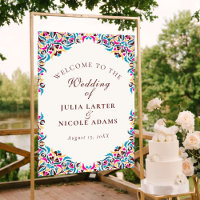 Whimsical Luxury Ivory Floral Style Border Wedding