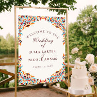 Whimsical Luxury Ivory Floral Style Border Wedding