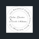 Whimsical Luxury Ivory Floral Style Border Wedding Rubber Stamp<br><div class="desc">Beautiful Invitation to celebrate Special occasions and festivals comes with digital and E-invitation as per your request. We would love to replicate our designs to make multiple products like rsvp cards, labels envelopes, and more. Customisation is available for ready-to-print on request at info@shamaurcreatif@gmail.com Look Forward to hearing from you :)...</div>