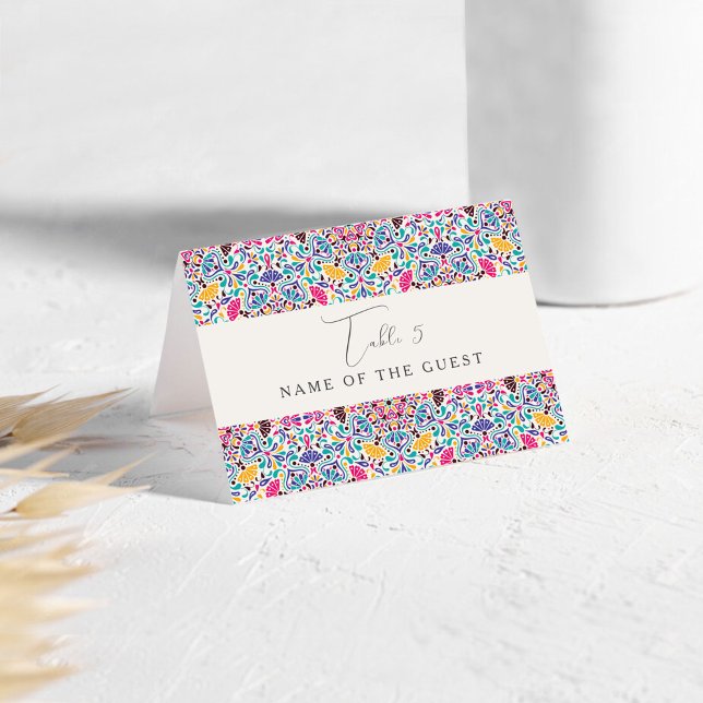 Whimsical Luxury Ivory Floral Style Border Wedding Table Number (Creator Uploaded)