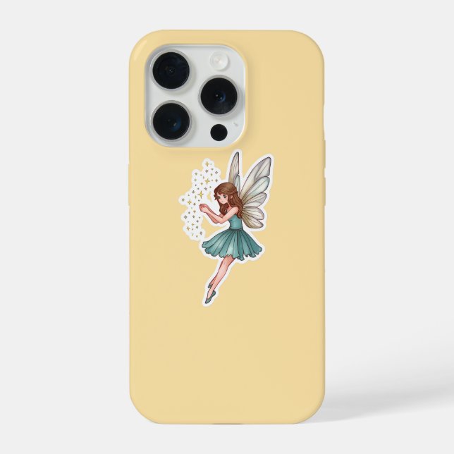 Whimsical Magical Fairy  iPhone Case (Back)