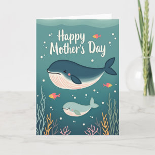 Whimsical Marine Mother Card