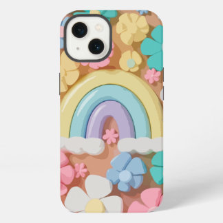 Whimsical Marshmallow Blooms - Vibrant Phone Case