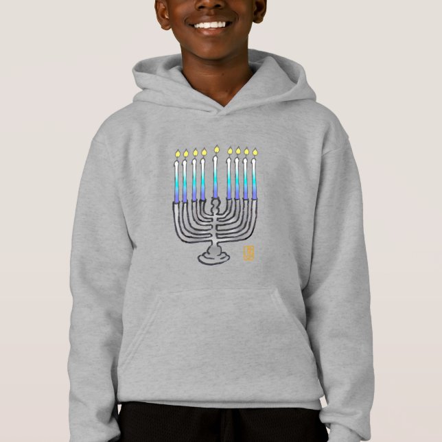 Whimsical menorah (Front)