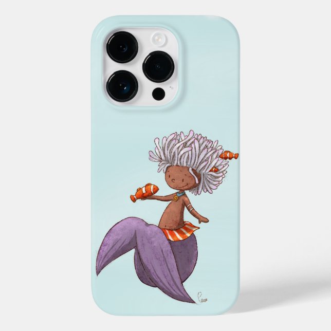 Whimsical Mermaid Clown Fish Case-Mate iPhone Case (Back)