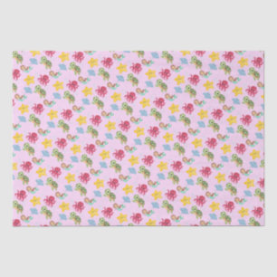  whimsical mermaid rainbow turtle shark birthday tissue paper