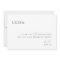 Whimsical Minimalist Script | Matron of Honor Card