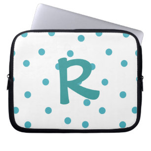 Whimsical Monogram Lap Top Sleeve