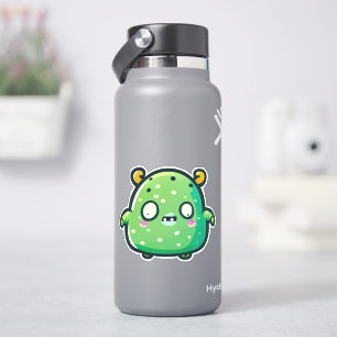 Whimsical monster sticker for kids